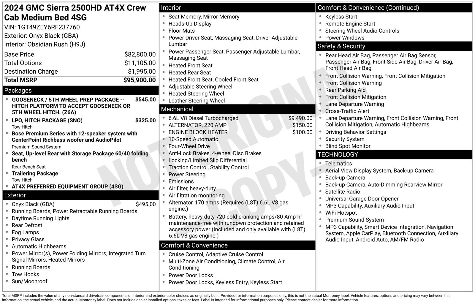 Certified 2024 GMC Sierra 2500 AT4X AWD/4WD image 36