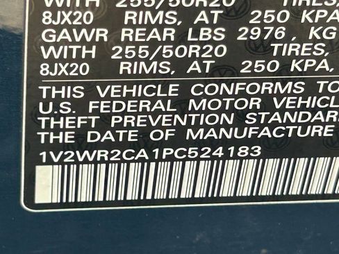 Used 2023 Volkswagen Atlas SE w/ Black Wheel Package FWD image 61