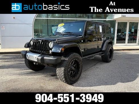 Used 2014 Jeep Wrangler Unlimited Sahara w/ Connectivity Group image 1