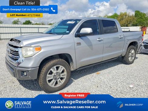 Used 2017 Toyota Tundra 1794 Edition AWD/4WD image 1