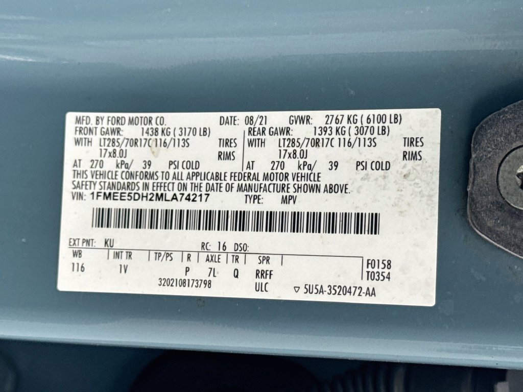 Used 2021 Ford Bronco Badlands AWD/4WD image 33
