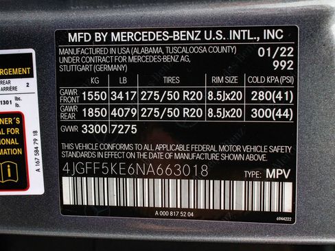 Used 2022 Mercedes-Benz GLS 450 4MATIC image 16