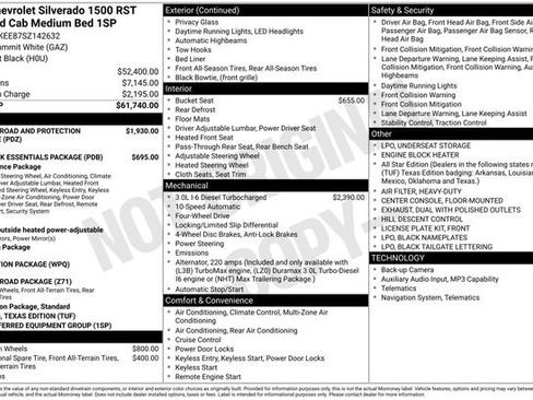 Used 2025 Chevrolet Silverado 1500 RST AWD/4WD image 5