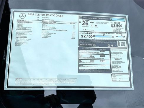 New 2026 Mercedes-Benz CLE 450 CLE 450 image 14