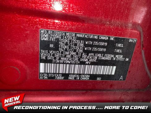 Used 2021 Toyota RAV4 Limited AWD/4WD image 1