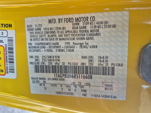 Used 2024 Ford Mustang Premium image 25