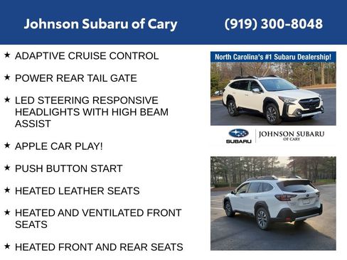 Certified 2025 Subaru Outback Touring XT w/ Popular Package #2 image 12