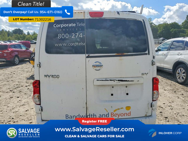Used 2015 Nissan NV200 SV w/ Back Door Glass Package FWD image 8