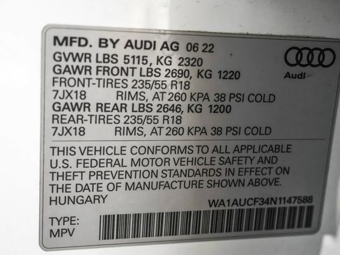 Used 2022 Audi Q3 2.0T Premium image 51