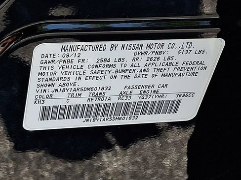Used 2013 INFINITI M37 x w/ Premium Pkg AWD/4WD image 27
