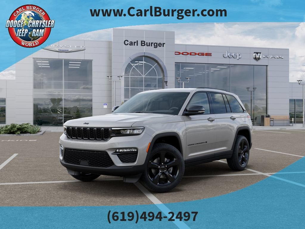 New 2025 Jeep Grand Cherokee Limited w/ Black Appearance Package RWD image 1