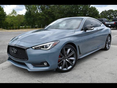 Used 2020 INFINITI Q60 Red Sport 400 w/ Proactive Package RWD image 1