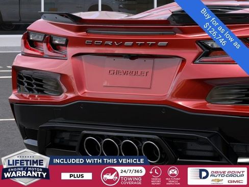 New 2026 Chevrolet Corvette Z06 w/ Chrome Exterior Badge Package RWD image 15