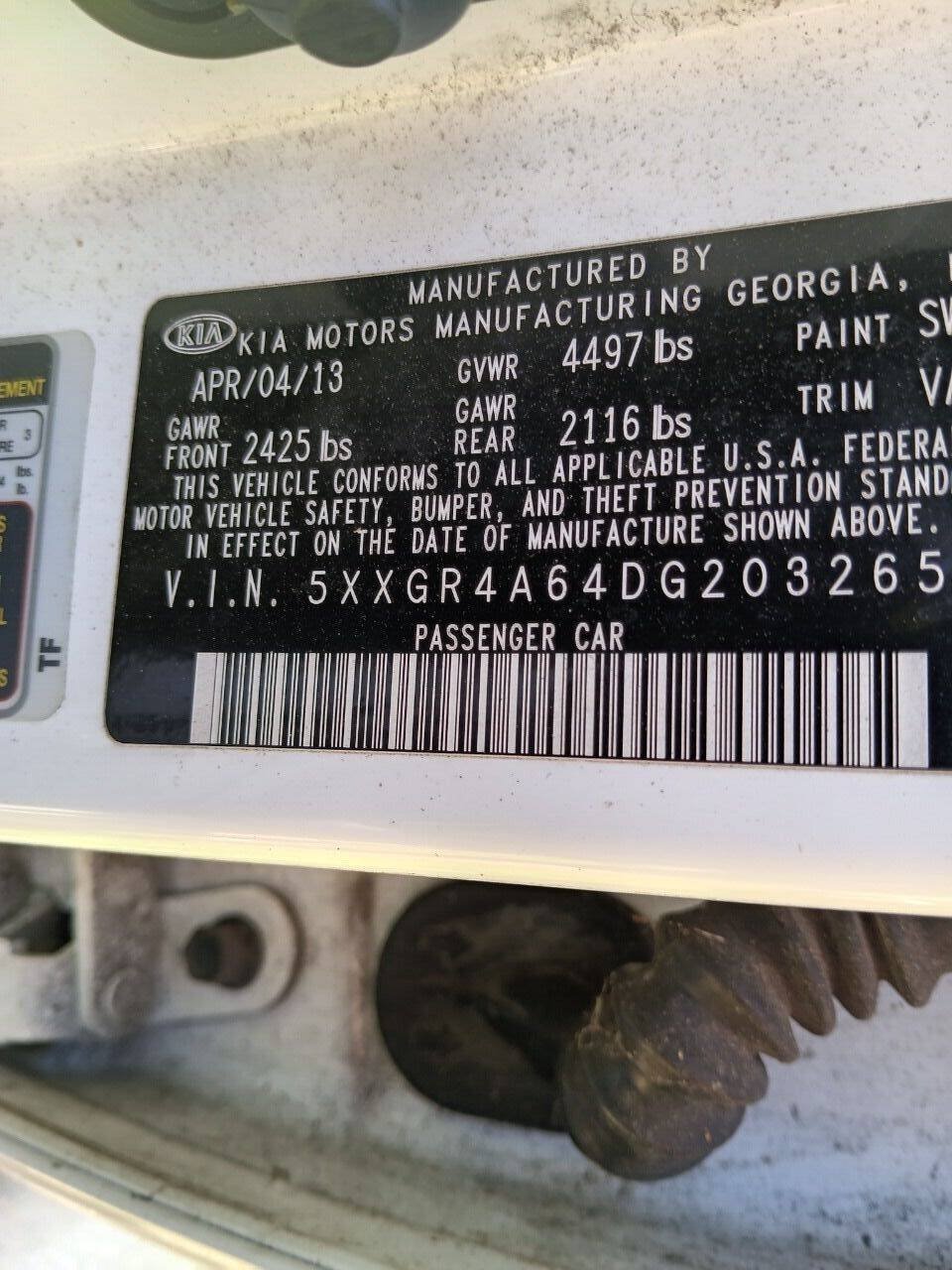 Used 2013 Kia Optima SX w/ Limited Pkg FWD image 11