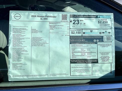 New 2026 Nissan Pathfinder SL image 18
