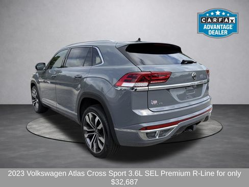 Used 2023 Volkswagen Atlas Cross Sport SEL Premium R-Line AWD/4WD image 3