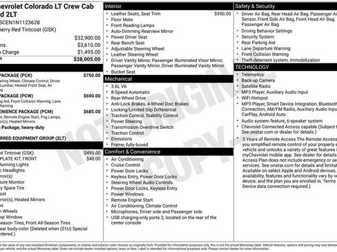 Used 2022 Chevrolet Colorado LT w/ Luxury Package RWD image 10