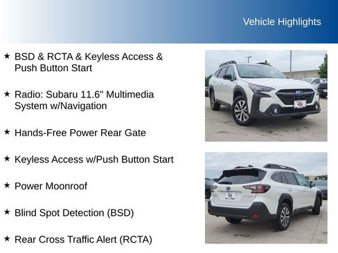 Used 2025 Subaru Outback Premium AWD/4WD image 5