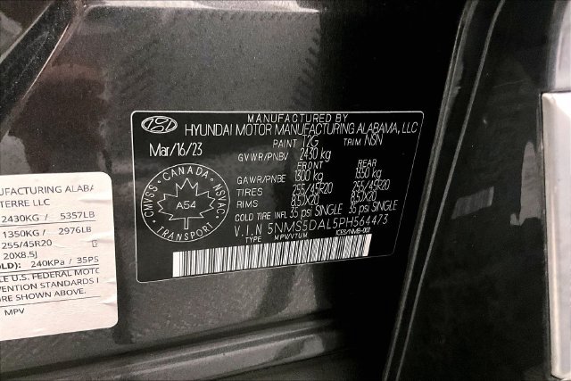 Used 2023 Hyundai Santa Fe Calligraphy AWD/4WD image 40