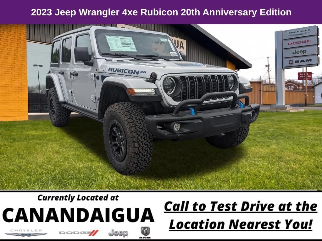 New 2023 Jeep Wrangler Unlimited Rubicon 4xe AWD/4WD image 1