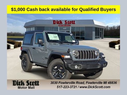 New 2026 Jeep Wrangler Sport image 1