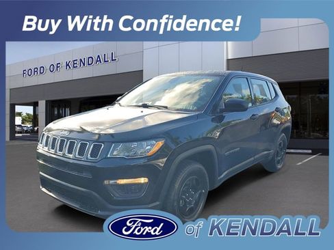 Used 2021 Jeep Compass Sport image 1