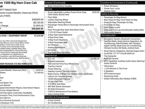 Used 2022 RAM 1500 Big Horn AWD/4WD image 4