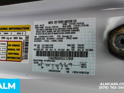 Used 2025 Ford Mustang Premium RWD image 40