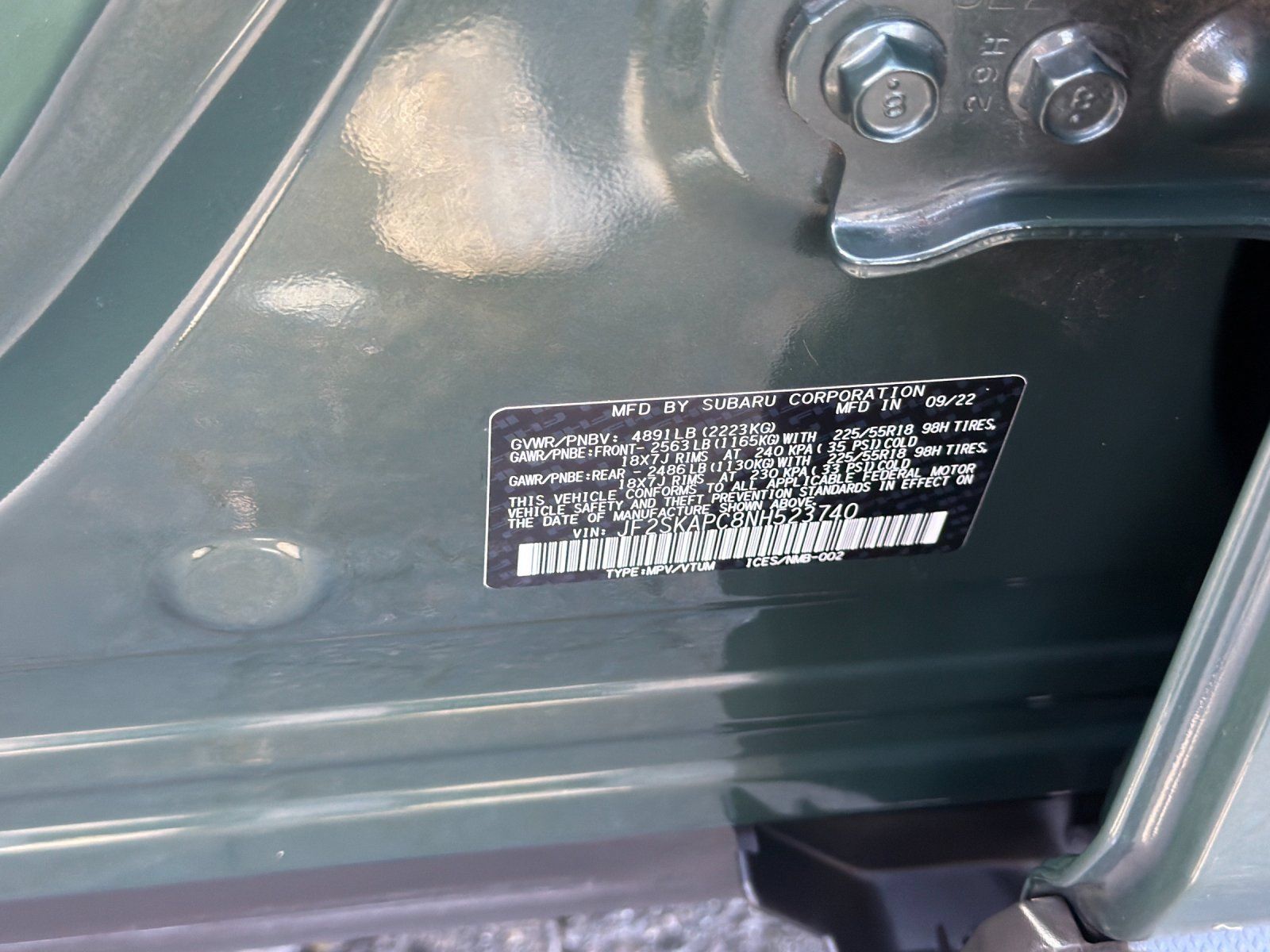 Used 2022 Subaru Forester Limited AWD/4WD image 29