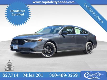 Certified 2025 Honda Accord SE