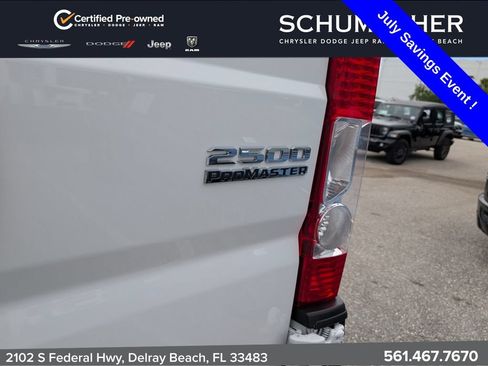 Used 2024 RAM ProMaster 2500 w/ Convenience Group FWD image 13