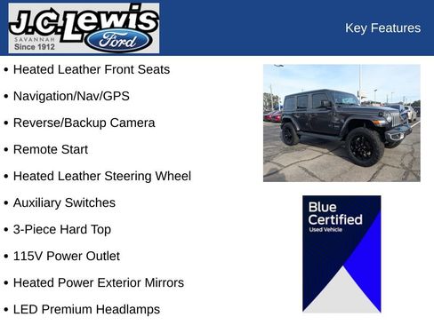 Used 2022 Jeep Wrangler Unlimited Sahara 4xe w/ Cold Weather Group image 31