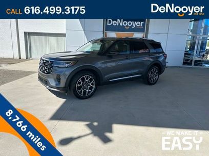 Used 2025 Ford Explorer Platinum w/ Ultimate Package