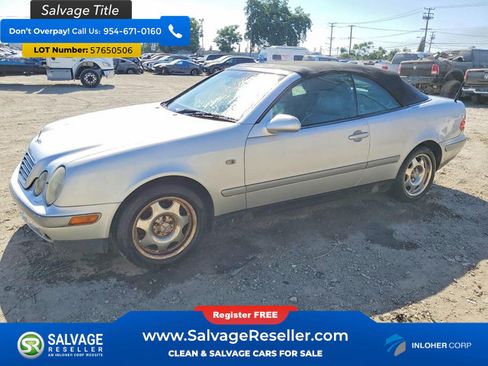 Used 1999 Mercedes-Benz CLK 320 Cabriolet image 1