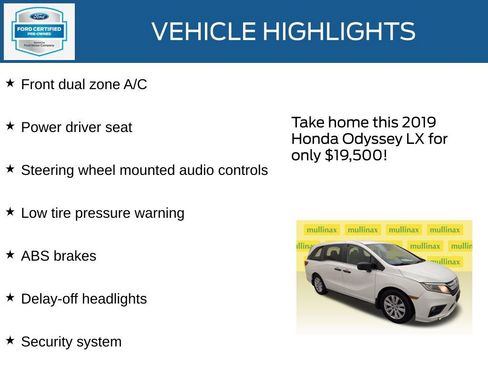 Used 2019 Honda Odyssey LX image 22