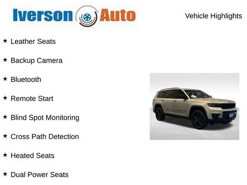 Used 2023 Jeep Grand Cherokee L Laredo AWD/4WD image 2