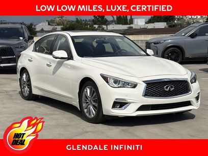 Certified 2023 INFINITI Q50 Luxe w/ Cargo Package