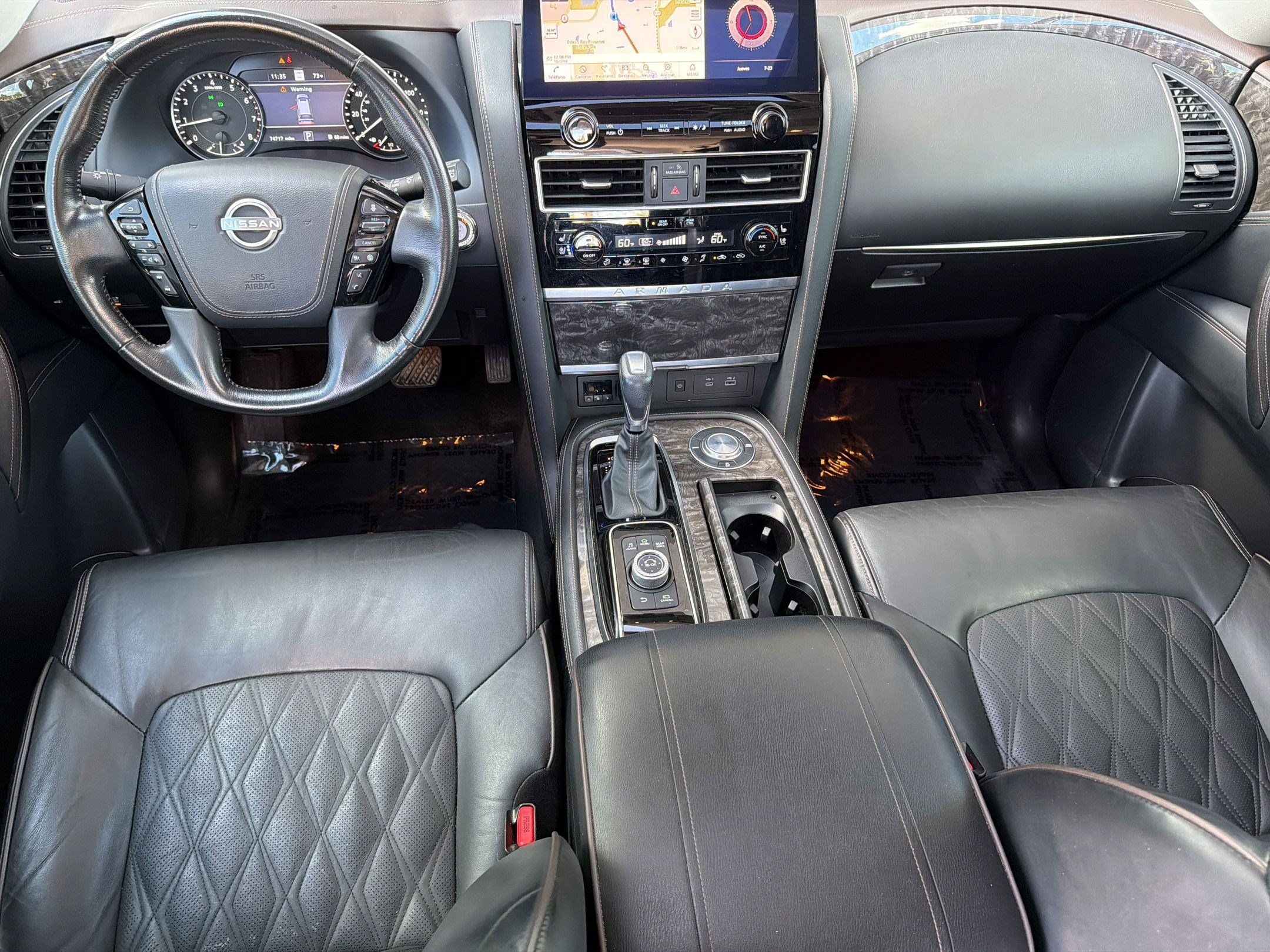 Used 2021 Nissan Armada Platinum w/ Captain's Chairs Package RWD image 15