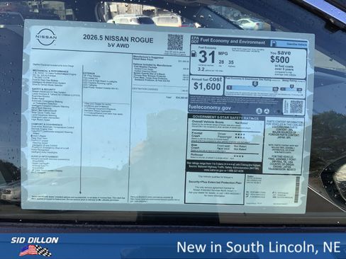 New 2026 Nissan Rogue SV w/ Cold Weather Package image 13