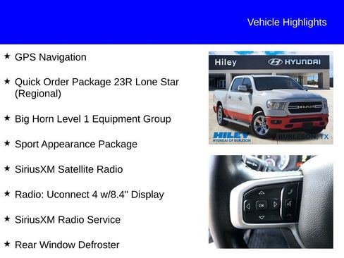 Used 2021 RAM 1500 Lone Star image 9