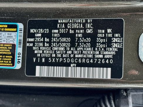 Certified 2024 Kia Telluride SX Prestige X-Line AWD/4WD image 33