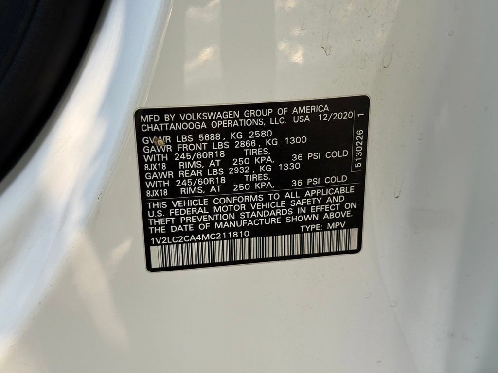 Used 2021 Volkswagen Atlas Cross Sport SE AWD/4WD image 24