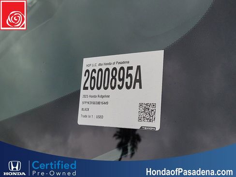 Certified 2025 Honda Ridgeline TrailSport image 34