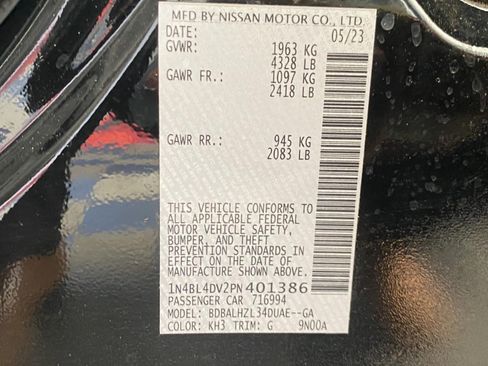 Used 2023 Nissan Altima 2.5 SV w/ SV Premium Package FWD image 30