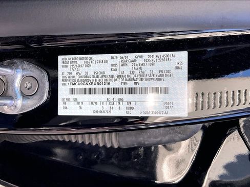 Certified 2024 Ford Escape Active AWD/4WD image 34