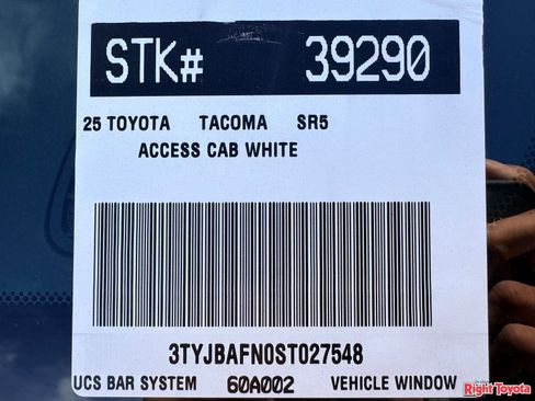 New 2025 Toyota Tacoma SR5 RWD image 25