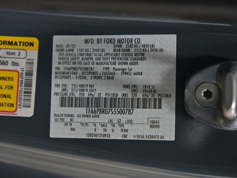 Used 2025 Ford Mustang Dark Horse w/ Security Package RWD image 68