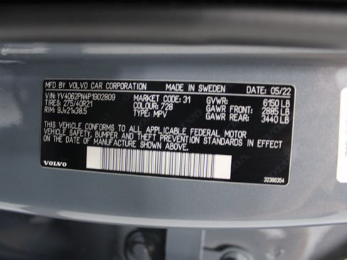 Used 2023 Volvo XC90 B6 Plus w/ Protection Package Premier AWD/4WD image 47
