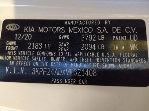 Used 2021 Kia Forte LXS FWD image 33
