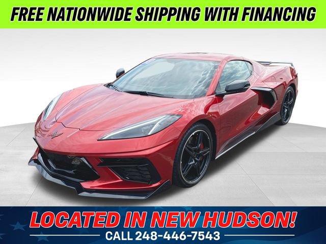 Used 2021 Chevrolet Corvette Stingray Premium Cpe w/ Z51 Performance Package RWD image 1